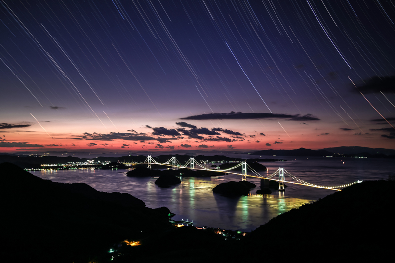 来島海峡大橋と星々の軌跡B.jpg